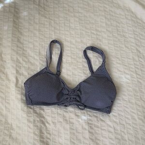 Gingham Bikini Top Bra XS